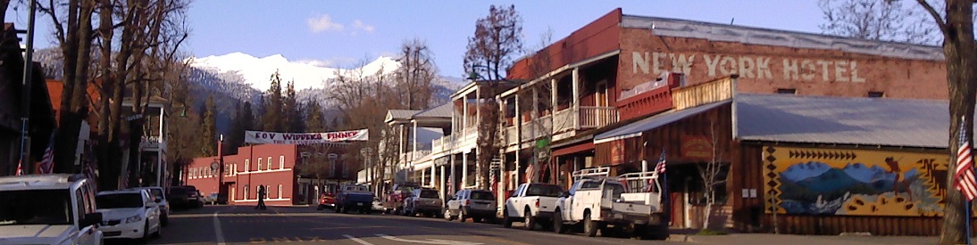 Main Street, historic downtown Weaverville